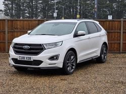 White Used 2018 Ford Edge Sport SUV | £12,400 (Fair price)