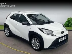 White Used 2022 Toyota Aygo PURE Hatchback | £11,130 (Good price)
