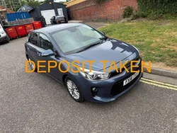 Blue Used 2018 Kia Rio 3 Hatchback | £7,495 (Fair price)