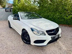 White Used 2015 Mercedes E220 AMG line Cabriolet | £10,995 (Fair price)