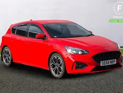 Red Used 2019 Ford Focus ST-Line X Hatchback | £11,299 (Fair price)