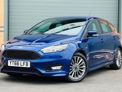 Blue Used 2016 Ford Focus ST-Line Hatchback | £3,250 (Fair price)