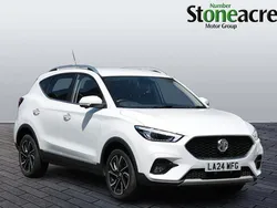 White Used 2024 MG ZS Exclusive Sedan | £19,995 (Expensive)