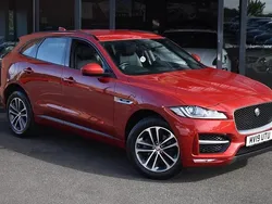 Red Used 2019 Jaguar F-Pace R-Sport SUV | £18,990 (Good price)
