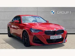 Red Used 2022 BMW 220 M Sport Coupe | £29,095