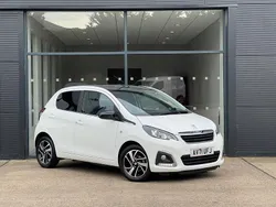 White Used 2022 Peugeot 108 Allure Hatchback | £8,995 (Fair price)