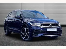 Blue Used 2024 VW Tiguan Allspace R-line SUV | £33,395 (Expensive)