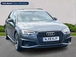 Grey Used 2019 Audi A4 Black Edition Estate | £19,947 (Fair price)