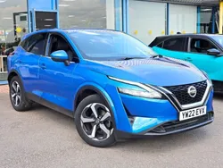 Blue Used 2022 Nissan Qashqai N-Connecta SUV | £17,289 (Fair price)