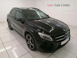 Black Used 2015 Mercedes GLA250 AMG line SUV | £13,495 (Fair price)