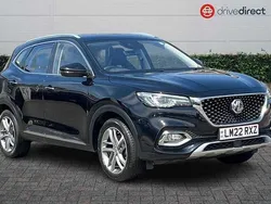 Metallic black pearl Used 2022 MG HS Exclusive SUV | £13,298 (Fair price)