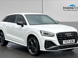 Glacier white metallic Used 2022 Audi Q2 Black Edition SUV | £22,700 (Fair price)