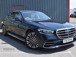 Green Used 2021 Mercedes S350 AMG line Sedan | £52,245