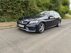Blue Used 2014 Mercedes C250 AMG line Estate | £6,995 (Good price)