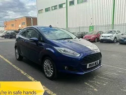 Blue Used 2014 Ford Fiesta Titanium Hatchback | £4,700 (Fair price)