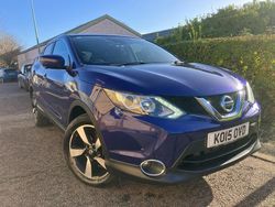 Blue Used 2015 Nissan Qashqai N-TEC SUV | £8,390 (Good price)