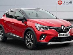 Id metallic flame red Used 2020 Renault Captur Version S SUV | £14,350 (Fair price)