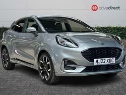 Silver Used 2022 Ford Puma ST-Line X SUV | £15,645 (Fair price)
