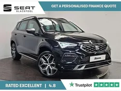 Black Used 2025 Seat Ateca FR Sport SUV | £27,465 (Expensive)