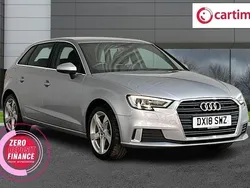 Silver Used 2018 Audi A3 Sportback Sport Hatchback | £14,750 (Good price)