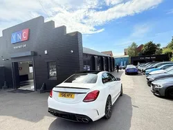 White Used 2016 Mercedes C220 AMG Line Premium Sedan | £13,991 (Expensive)