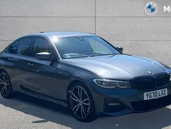 Mineral grey metallic Used 2020 BMW 320 M Sport Sedan | £22,689 (Fair price)