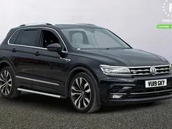 Black Used 2019 VW Tiguan R-line SUV | £20,799 (Good price)
