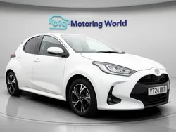 White Used 2024 Toyota Yaris Hybrid Design Hatchback | £17,800 (Good price)