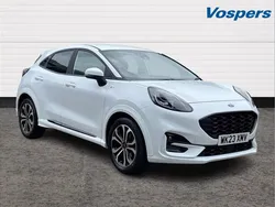 White Used 2023 Ford Puma ST-Line SUV | £16,990 (Fair price)