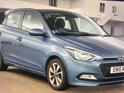 Blue Used 2015 Hyundai i20 SE Hatchback | £4,000 (A bit pricey)
