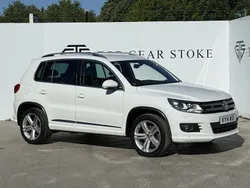 White Used 2014 VW Tiguan R-line SUV | £9,795 (Fair price)