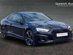 Black Used 2023 Audi A5 Black Edition Coupe | £29,676 (Fair price)