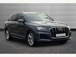 Grey Used 2021 Audi Q7 S-Line SUV | £35,750 (Fair price)