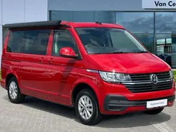 Cherry red Used 2021 VW California Coast Van | £54,991 (Fair price)