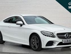 White Used 2019 Mercedes C300 AMG line Coupe | £15,364 (Good price)