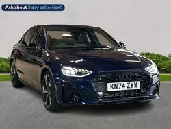 Blue Used 2024 Audi A4 Black Edition Sedan | £29,026 (A bit pricey)