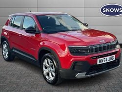 Red Used 2024 Jeep Avenger Altitude SUV | £15,990 (Fair price)