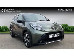 Green Used 2022 Toyota Aygo Hatchback | £13,499 (Fair price)