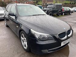 Black Used 2008 BMW 520 Exclusive Estate | £2,895 (Expensive)