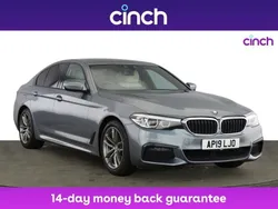 Blue Used 2019 BMW 520 M Sport Sedan | £19,709 (Good price)