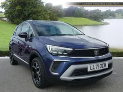 Blue Used 2021 Vauxhall Crossland Ultimate SUV | £14,000 (Fair price)