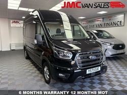 Black Used 2021 Ford Transit Limited | £28,794