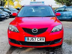 Red Used 2007 Mazda 3 Hatchback | £1,600 (Fair price)