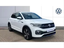 White Used 2020 VW T-Cross R-line SUV | £16,018 (Fair price)