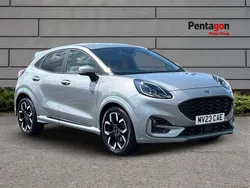 Silver Used 2023 Ford Puma ST-Line X SUV | £17,395 (Fair price)