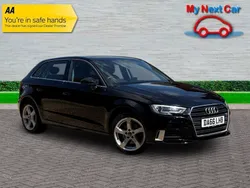 Black Used 2016 Audi A3 Sportback Sport Hatchback | £9,180 (Fair price)
