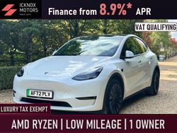 White Used 2022 Tesla Model Y Long Range AWD SUV | £26,445 (Fair price)