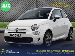 White Used 2020 Fiat 500 Rock Hatchback | £8,449 (Fair price)