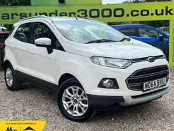 White Used 2015 Ford Ecosport Titanium SUV | £5,850 (Fair price)