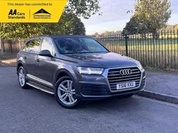 Grey Used 2016 Audi Q7 S-Line SUV | £17,995 (Fair price)